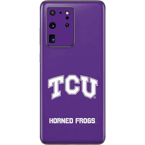 Texas Christian University TCU Horned Frogs Galaxy S20 Ultra 5G Skin